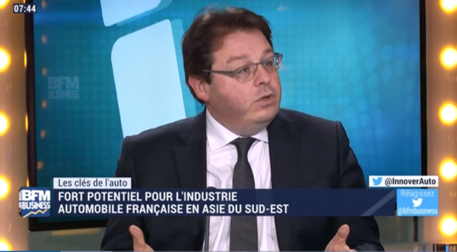 Fort potentiel pour l'industrie automobile française en Asie du Sud-Est