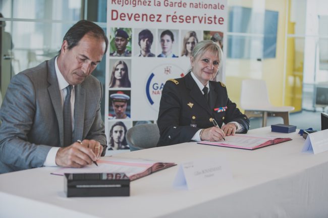 Signature convention Eurogroup Consulting – Garde nationale Signature convention Eurogroup Consulting - Garde nationale
