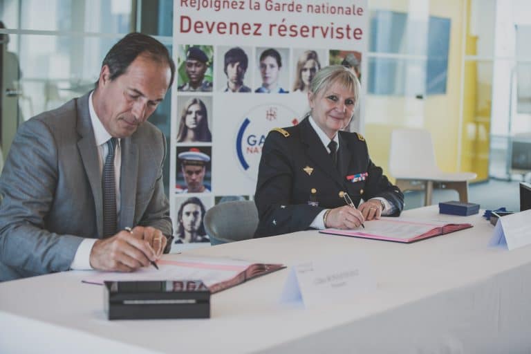 Signature convention Eurogroup Consulting - Garde nationale