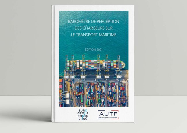 Baromètre de perception des chargeurs sur le transport maritime - édition 2021