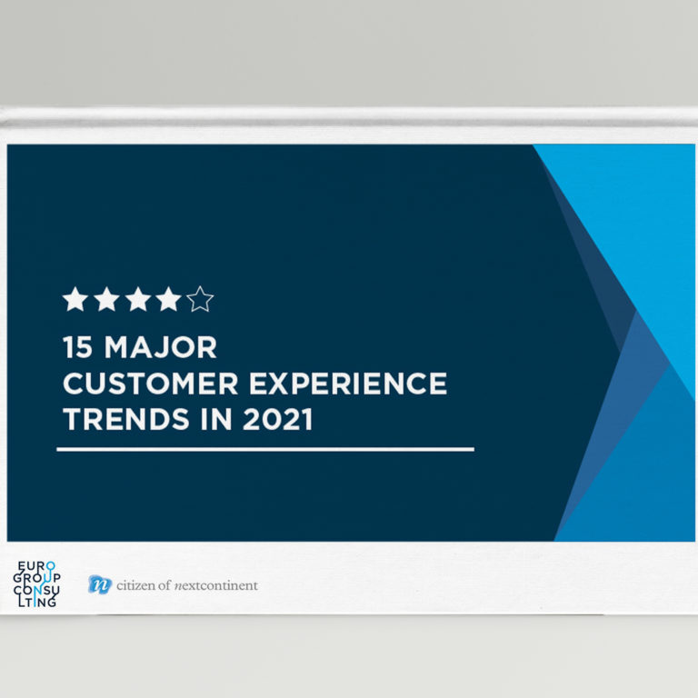 Customer experience barometer - Eurogroup Consulting
