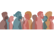 Image montrant une diversité de portraits de femmes et d'hommes